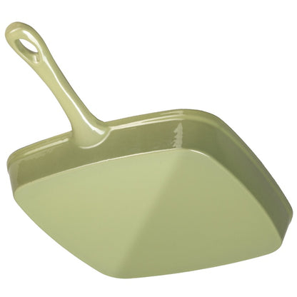 John & Lisa Cast Iron Sage Green Grill Pan 23cm