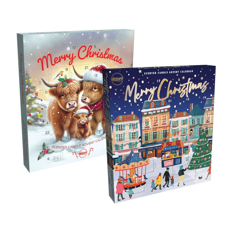 Airpure Scented Candle Advent Calendar Assorted Available