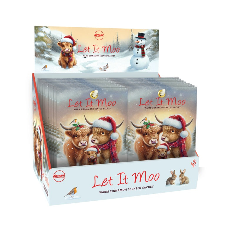 Airpure Scented Sachet 20g Highland Cow