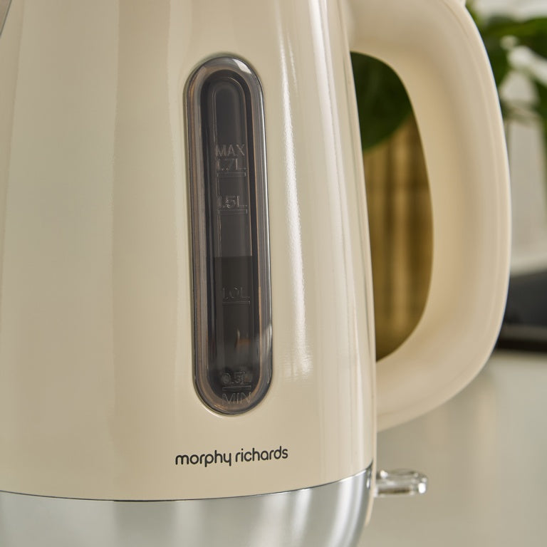 Morphy Richards Equip Cream Kettle 3000w 1.7L
