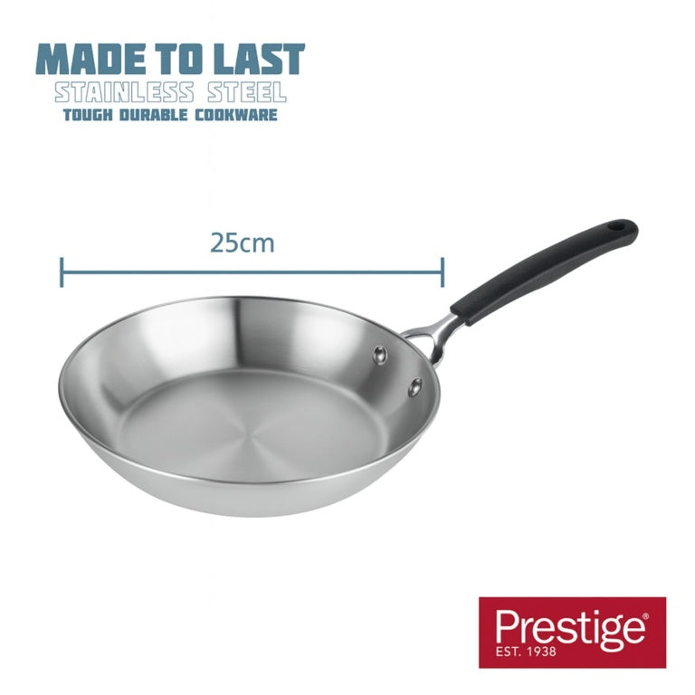 Meyer Prestige Stainless Steel Fry Pan 25cm