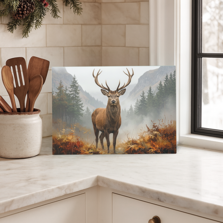 Apollo Glass Worktop Saver 28 x 38cm Stag