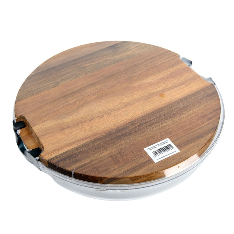 Apollo Acacia Divided Round Serving Board Board4