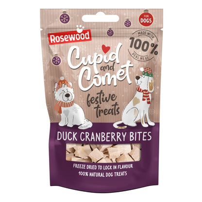 Rosewood Cupid & Comet Freeze Dried Duck & Cranberry Bites 25g