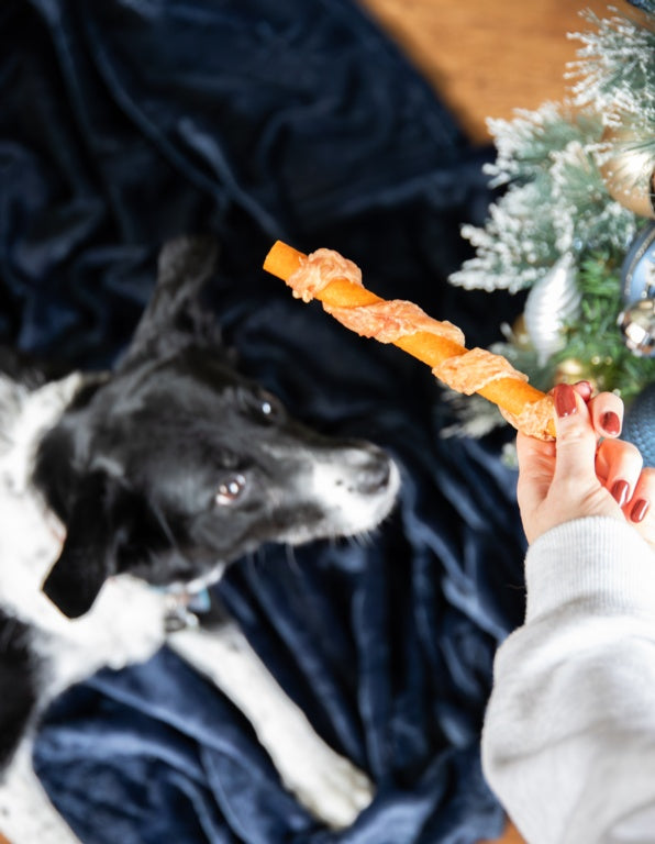 Rosewood Cupid & Comet Jumbo Turkey Wrapped Carrot Stick 70g