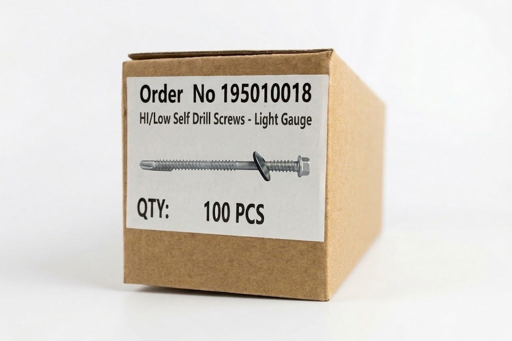 Rawlplug Self Drilling Countersunk Screws 5.5 x 85 Bag 100