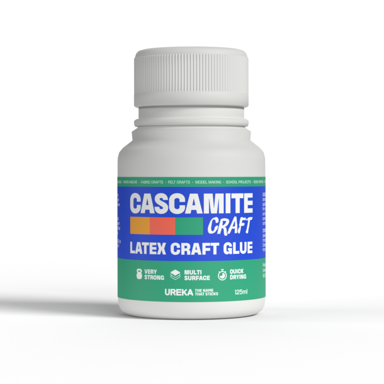 Cascamite Craft Latex Glue Brush In Cap 125ml
