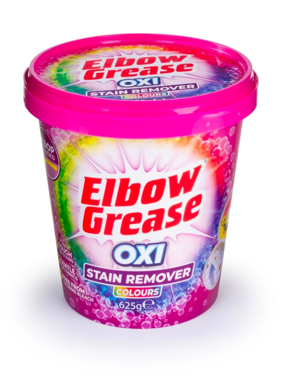 Elbow Grease Oxi Powder Stain Remover Colours 625g