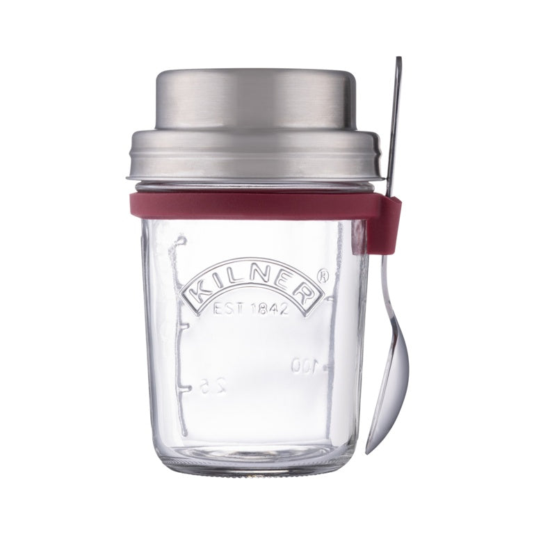 Kilner On The Go Glass Breakfast Jar Set