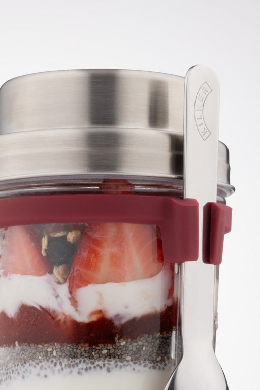Kilner On The Go Glass Breakfast Jar Set