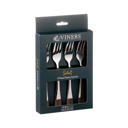 Viners Select 18/0 Pastry Forks 4 Piece