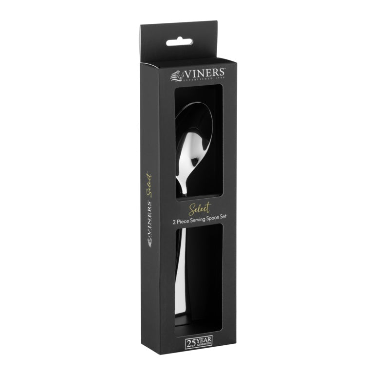 Viners Select 18/0 Serving Spoons With Gift Box 2 Piece