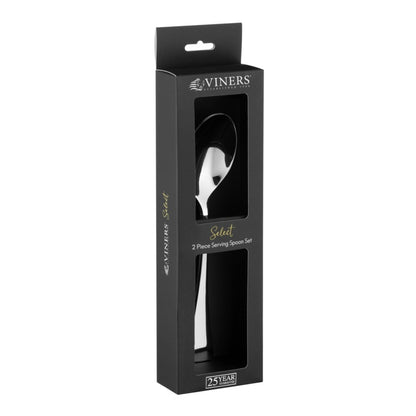 Viners Select 18/0 Serving Spoons With Gift Box 2 Piece