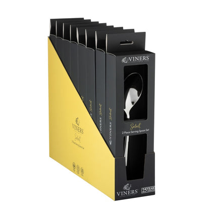 Viners Select 18/0 Serving Spoons With Gift Box 2 Piece