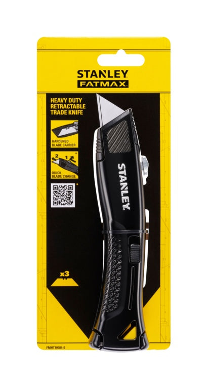 Stanley Fatmax Retractable Utility Knife Black