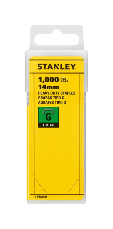 Stanley H/D Staples G Type 14mm/9/16" Pack 1000