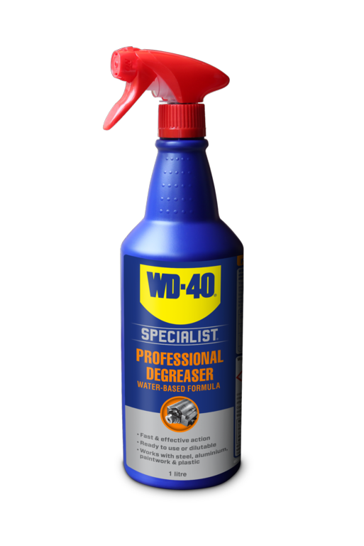 WD-40 Water Based Degreaser 1L Spray Application