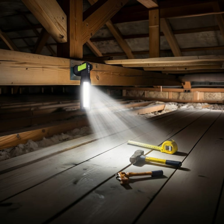 Luceco Rechargeable Inspection LED Torch 5w 600lm