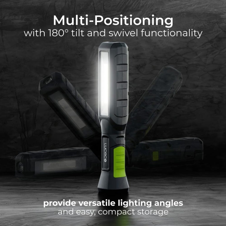 Luceco Rechargeable Inspection LED Torch 5w 600lm