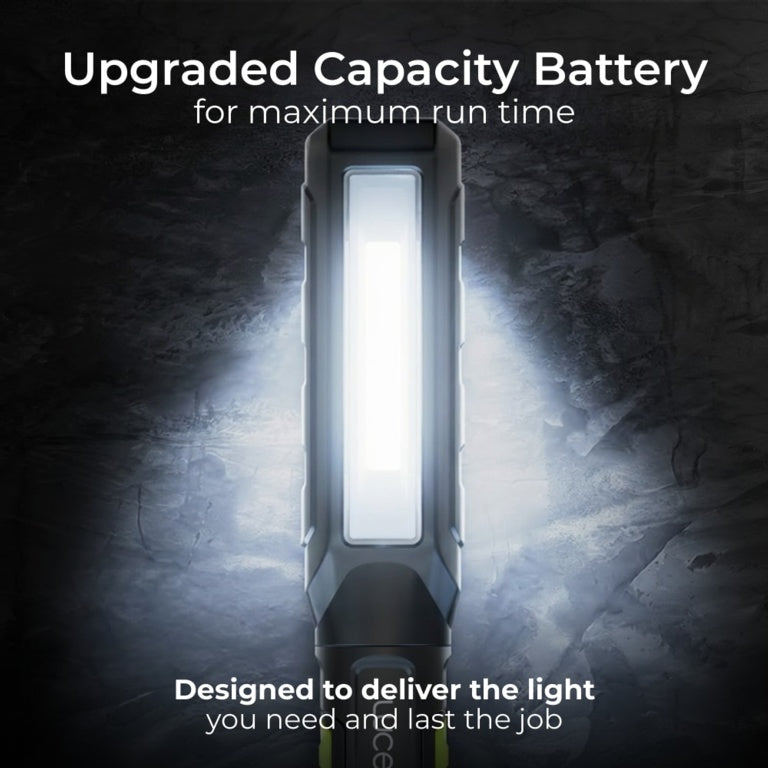 Luceco Rechargeable Inspection LED Torch 5w 600lm