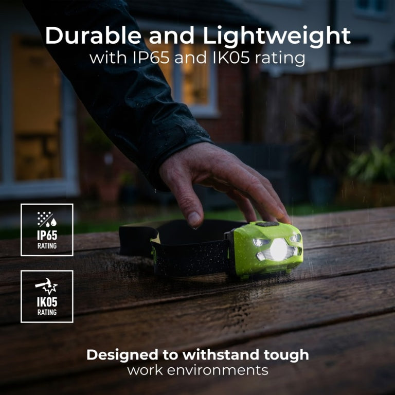 Luceco Inspection LED Head Torch 3w 6500k 170lm