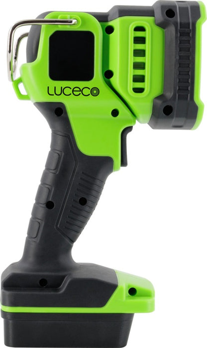 Luceco Battery Led Spotlight 6500k 2000lm