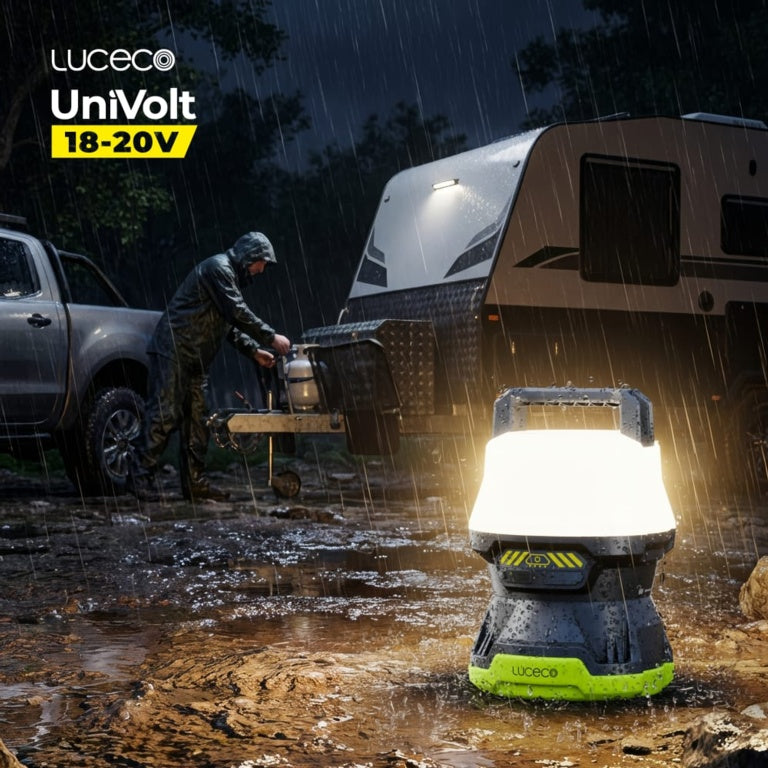 Luceco Battery Area Worklight 6500k 4000lm