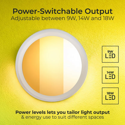 Luceco Andes Bulkhead IP65 Switch 315mm