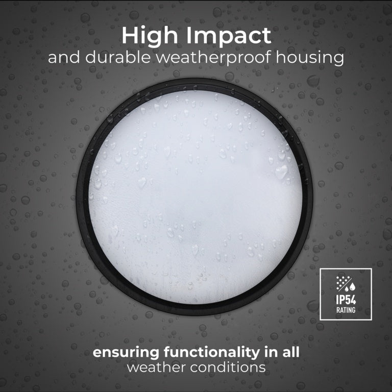 Luceco Eco Round Bulkhead IP54 10w 700lm