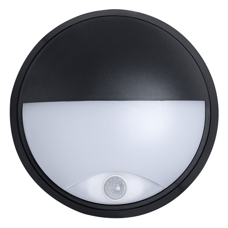 Luceco Eco Round BulkHead Eyelid PIR 10w 400lm