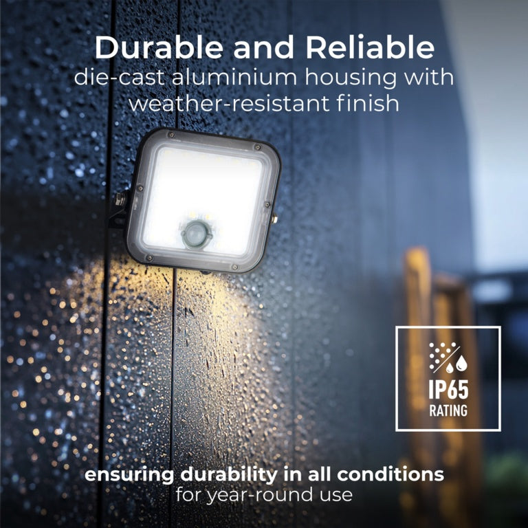 Luceco Mensa Solar Secur Floodlight 1500lm