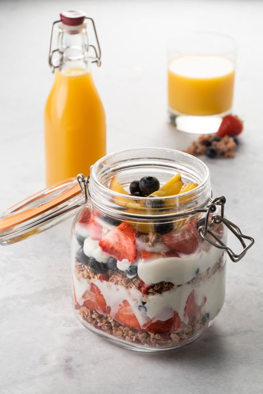 Kilner Clip Top Jar - Square 1L