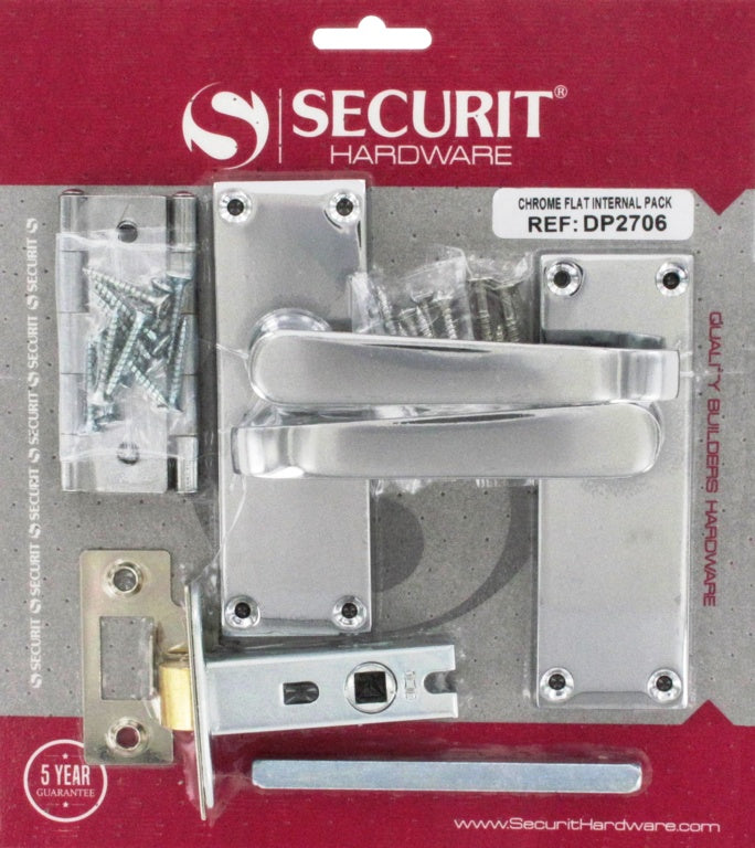 Securit Flat Internal Handle Pack