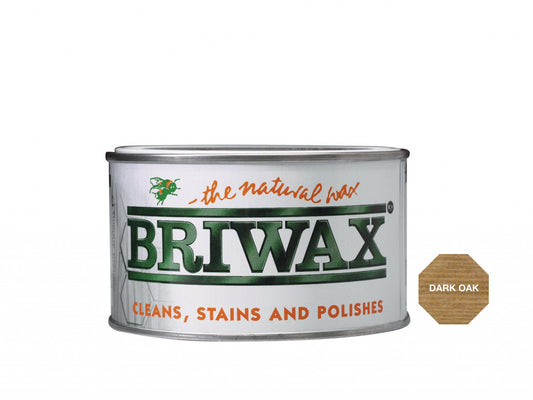 Briwax Natural Wax 400g Dark Oak