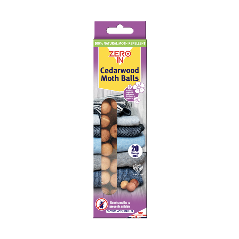 Zero In Cedarwood Clothes Moth Repeller Balls