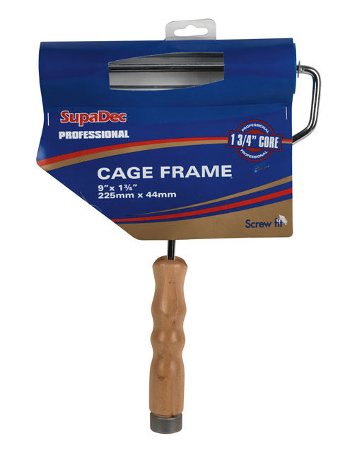 SupaDec Wooden Handle Cage Frame