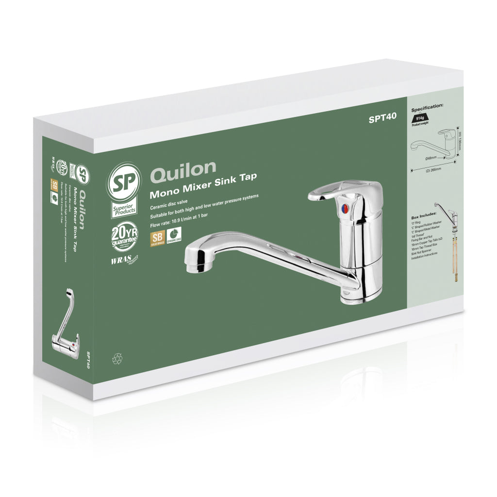 SP Quilon Mono Mixer Sink Tap