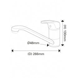 SP Quilon Mono Mixer Sink Tap