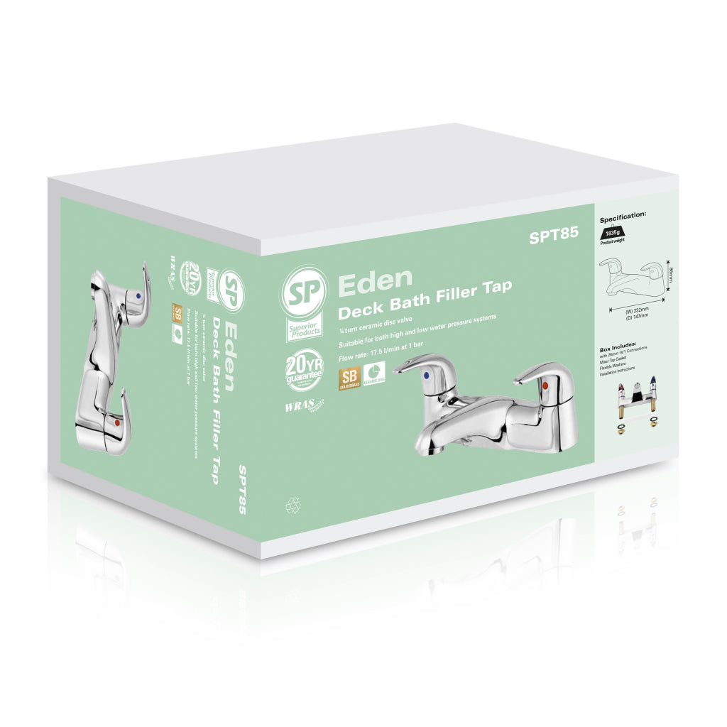 SP Eden Deck Bath Filler Tap