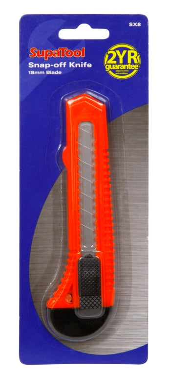 SupaTool Snap Off Knife 18mm Blade