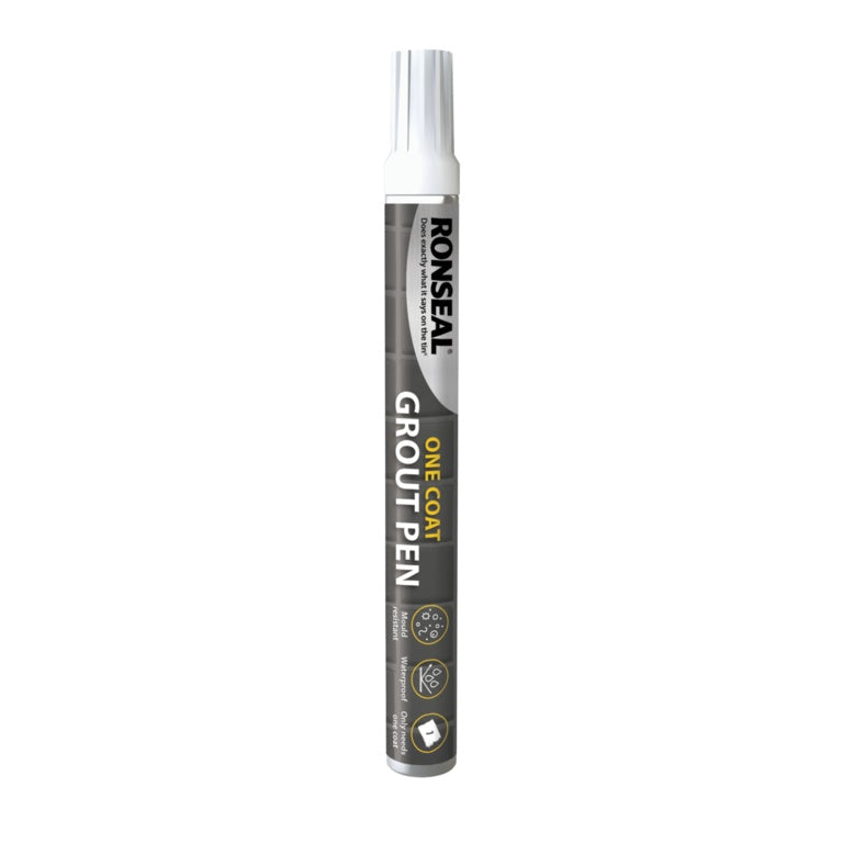One Coat Grout Pen Brilliant White