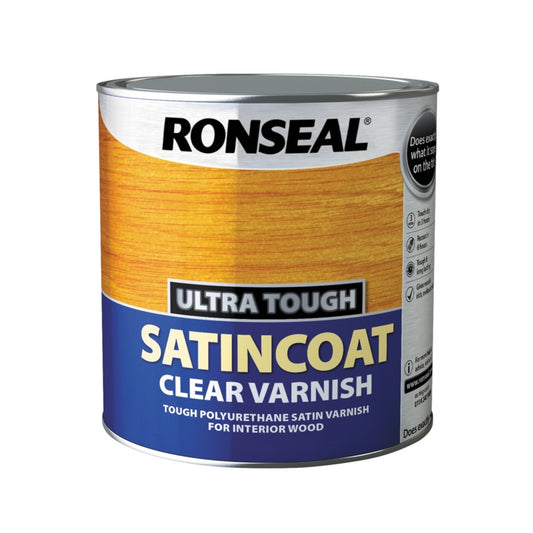 Ronseal Ultra Tough Varnish Satin Coat