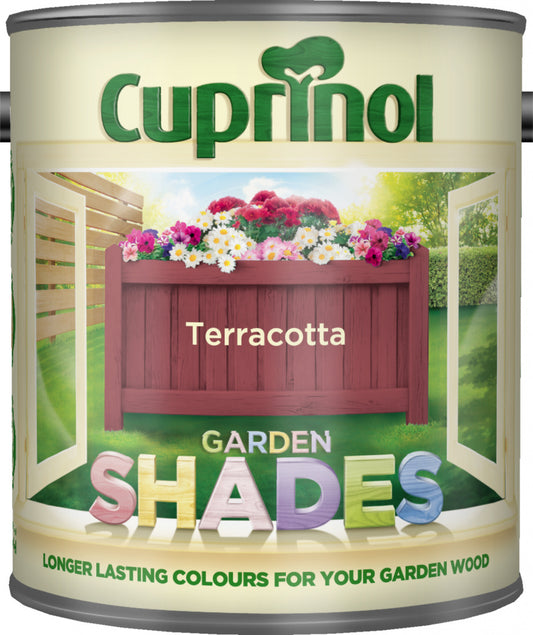 Cuprinol Garden Shades 1L Terracotta