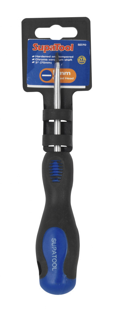 SupaTool Slotted Head Soft Grip Handle 75mm x Slotted