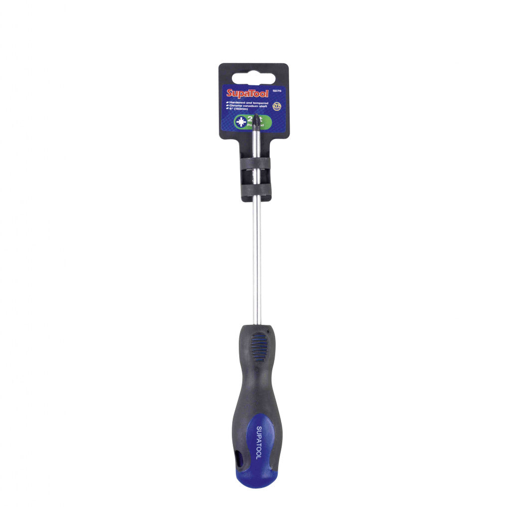 SupaTool Pozi Head Soft Grip Handle 150mm x No.2