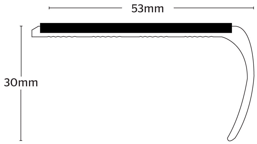 Stikatak Slimline Bull Nose
