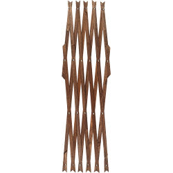 Ambassador Trellis with Metal Rivets 8mm Brown 6ft x 2ft