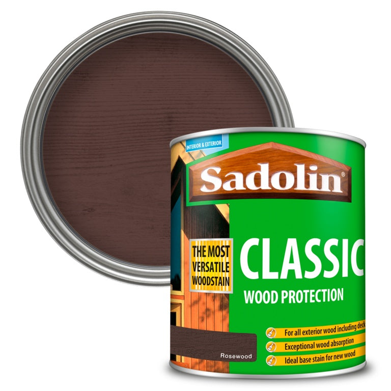 Sadolin Classic Wood Protection 1L Rosewood