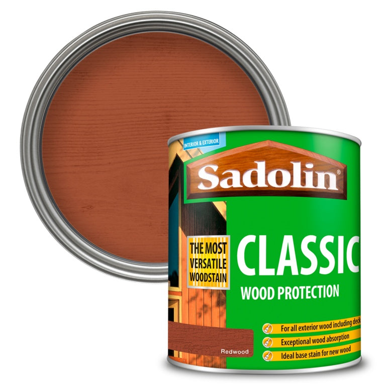 Sadolin Classic Wood Protection 1L Redwood