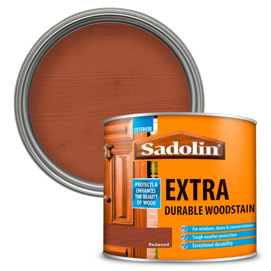 Sadolin Extra Durable Woodstain 500ml Redwood